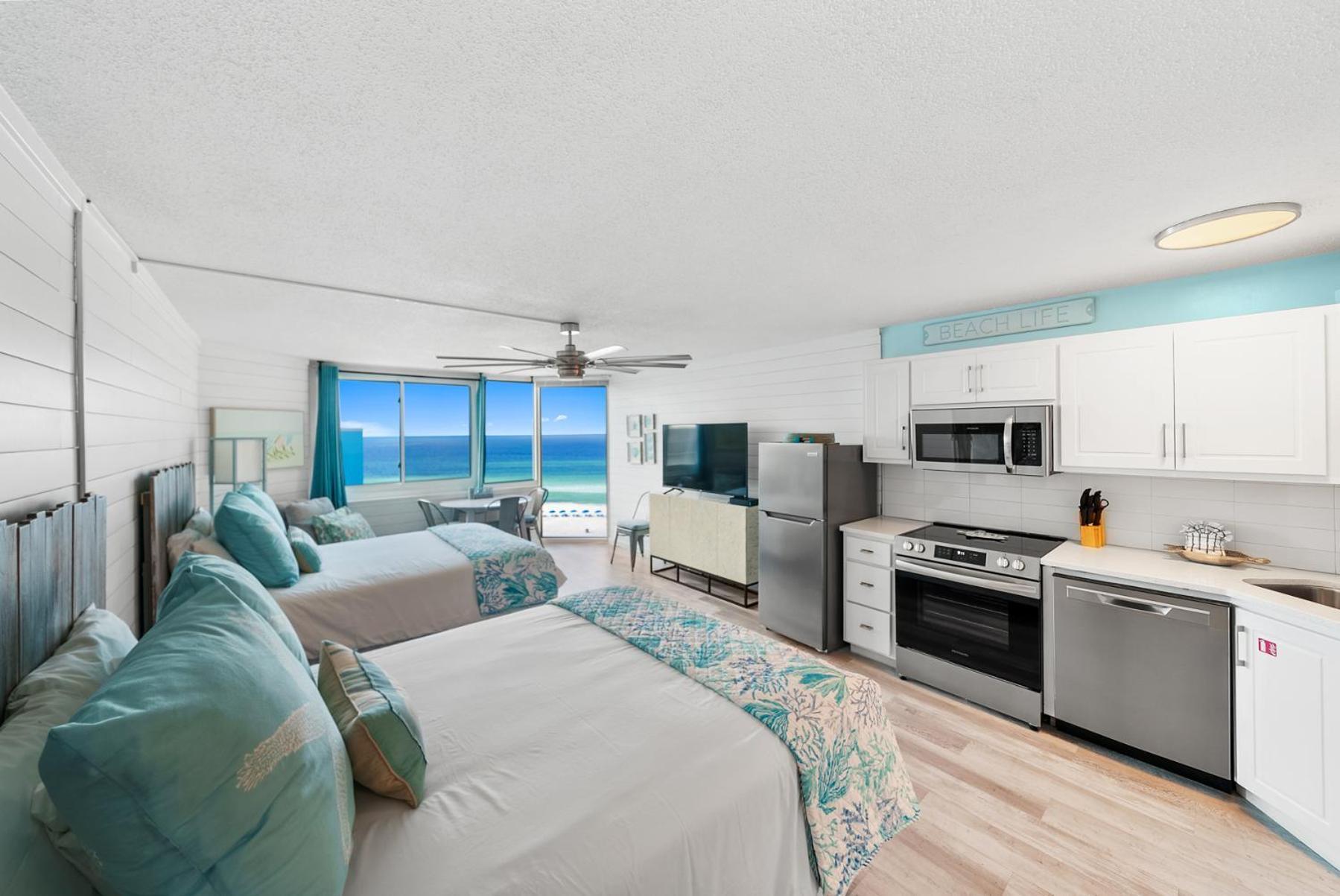 Sea The Gulf - Top Of The Gulf 809 - Beach Front Resort - Ocean View Free Beach Chair Service Panama City Beach Exteriér fotografie