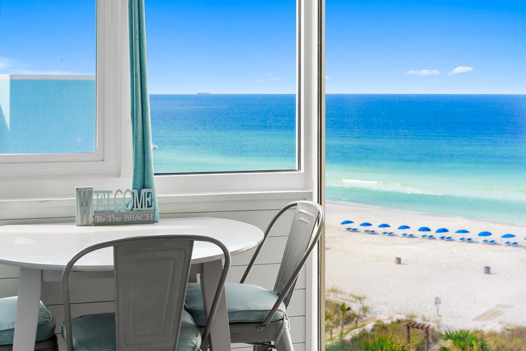 Sea The Gulf - Top Of The Gulf 809 - Beach Front Resort - Ocean View Free Beach Chair Service Panama City Beach Exteriér fotografie